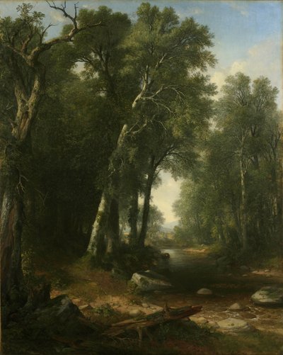 Woodland Brook, 1859 by Asher Brown Durand